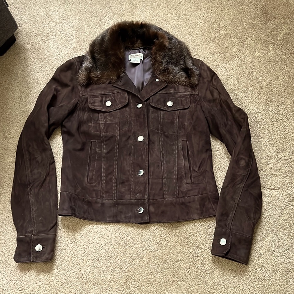 Michael Kors Women’s Suede Jacket